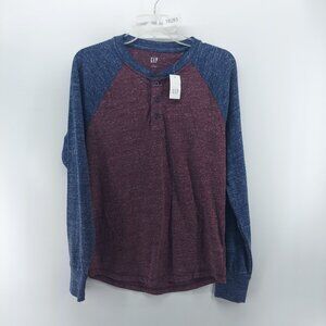 gap t shirt men size small henley